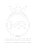 Marraycourt Logo Transparant Wit Scroll - Marraycourt.com